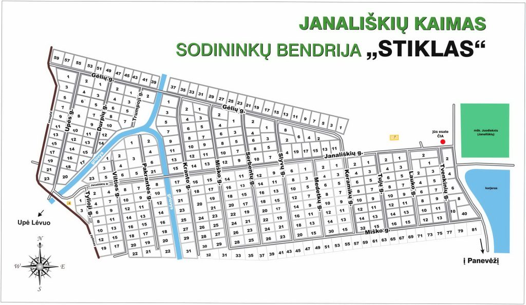 SB „Stiklas“ teritorijos planas
